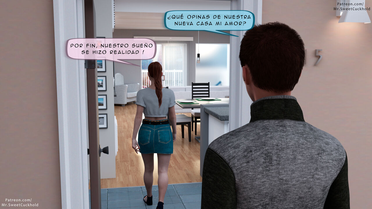 [Mr.SweetCuckhold] Mucho MAS GRANDE que mi NOVIO parte 1 (Comic Porn)