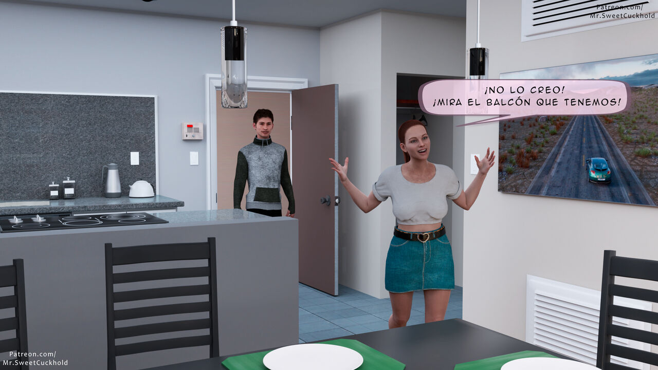 [Mr.SweetCuckhold] Mucho MAS GRANDE que mi NOVIO parte 1 (Comic Porn)