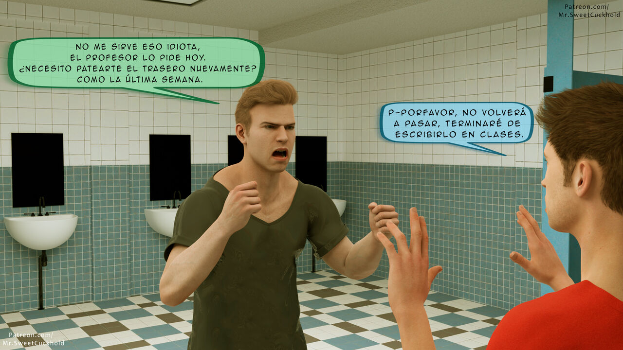 [Mr.SweetCuckhold] Mucho MAS GRANDE que mi NOVIO parte 1 (Comic Porn)