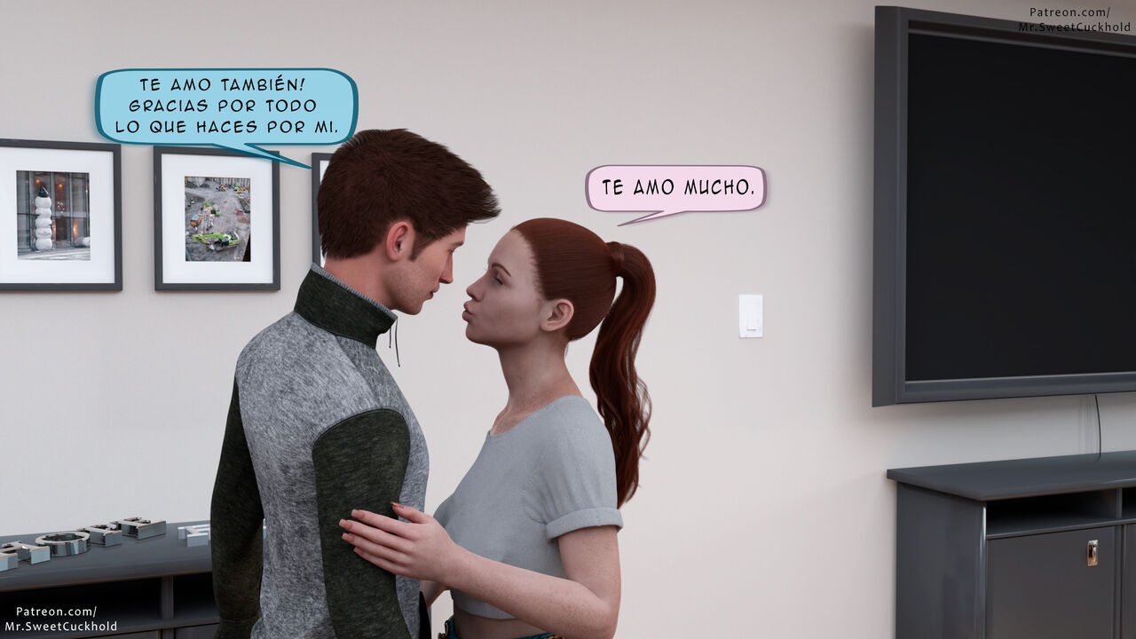 [Mr.SweetCuckhold] Mucho MAS GRANDE que mi NOVIO parte 1 (Comic Porn)