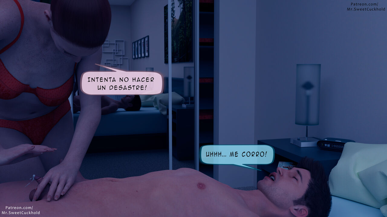 [Mr.SweetCuckhold] Mucho MAS GRANDE que mi NOVIO parte 1 (Comic Porn)