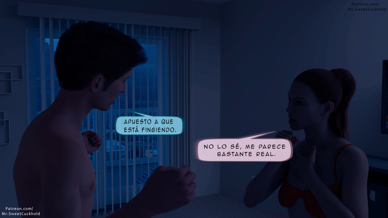 [Mr.SweetCuckhold] Mucho MAS GRANDE que mi NOVIO parte 1 (Comic Porn)