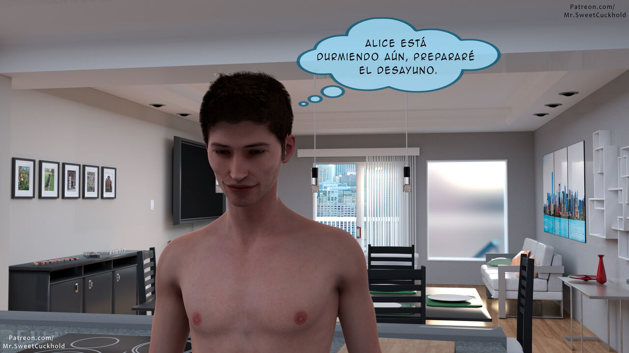 [Mr.SweetCuckhold] Mucho MAS GRANDE que mi NOVIO parte 1 (Comic Porn)