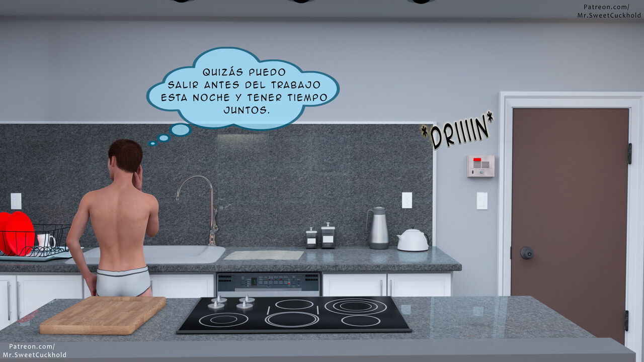 [Mr.SweetCuckhold] Mucho MAS GRANDE que mi NOVIO parte 1 (Comic Porn)