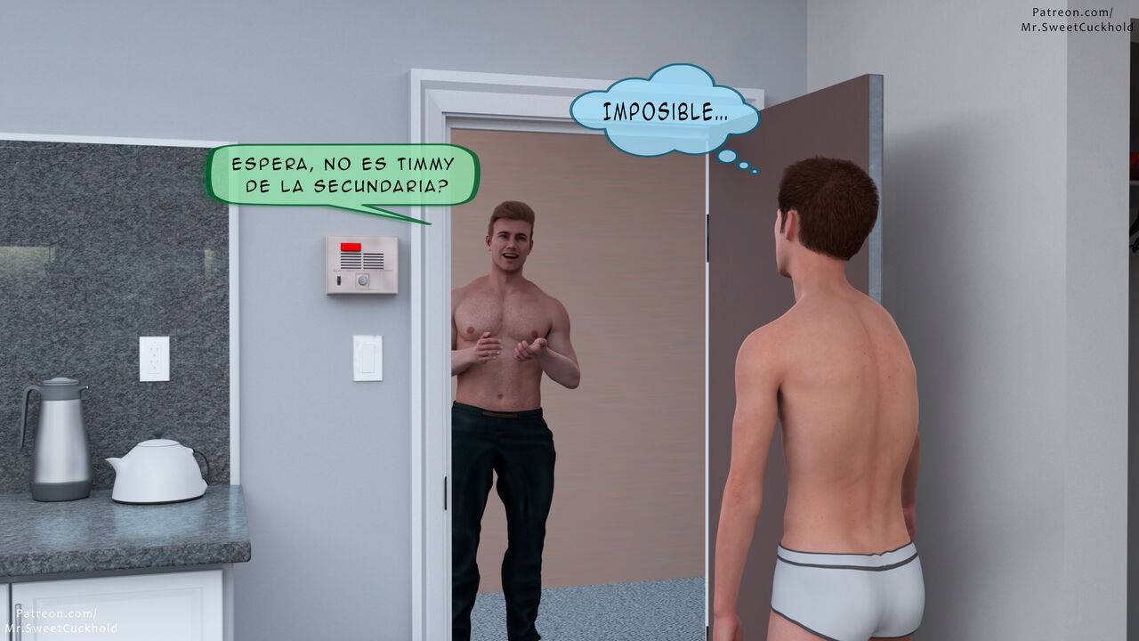 [Mr.SweetCuckhold] Mucho MAS GRANDE que mi NOVIO parte 1 (Comic Porn)
