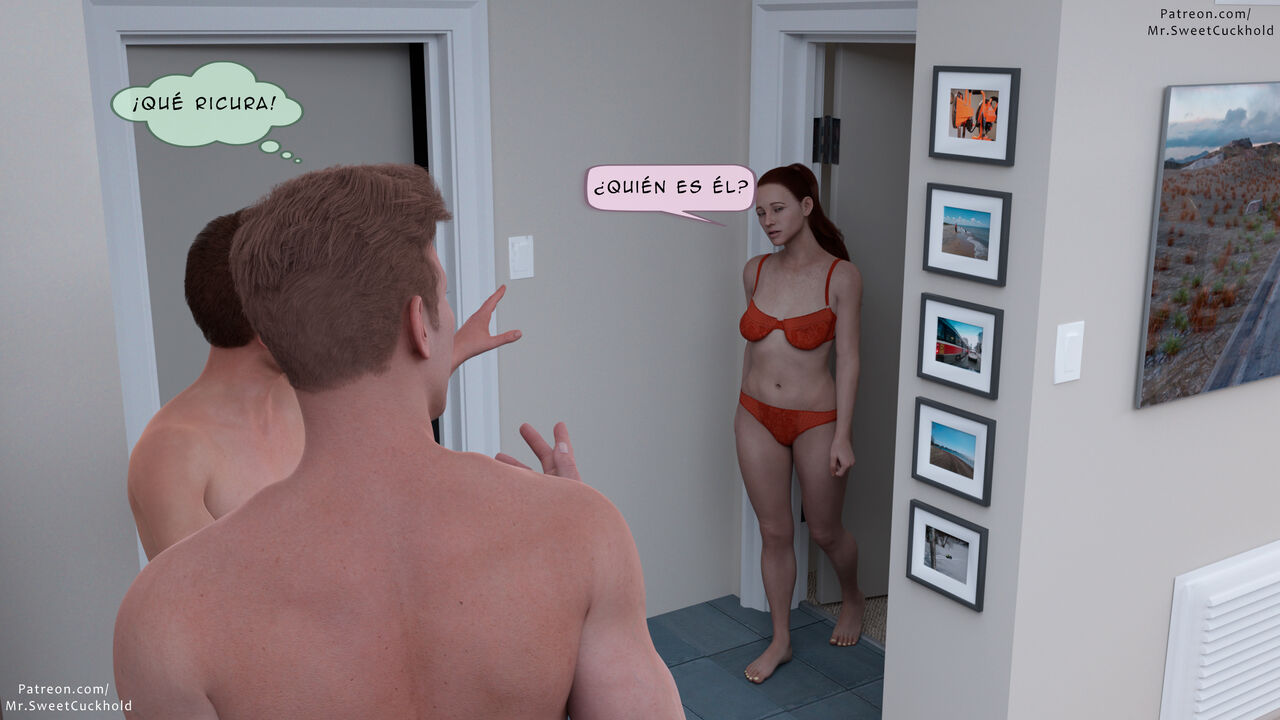 [Mr.SweetCuckhold] Mucho MAS GRANDE que mi NOVIO parte 1 (Comic Porn)