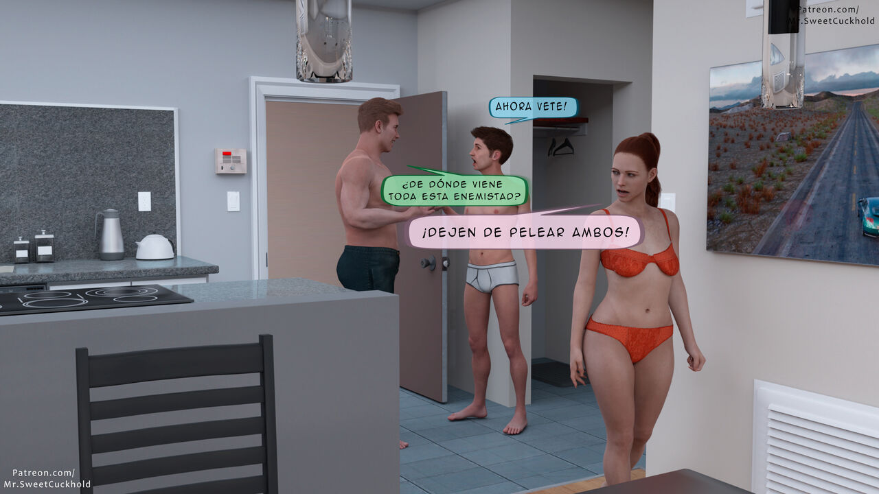 [Mr.SweetCuckhold] Mucho MAS GRANDE que mi NOVIO parte 1 (Comic Porn)