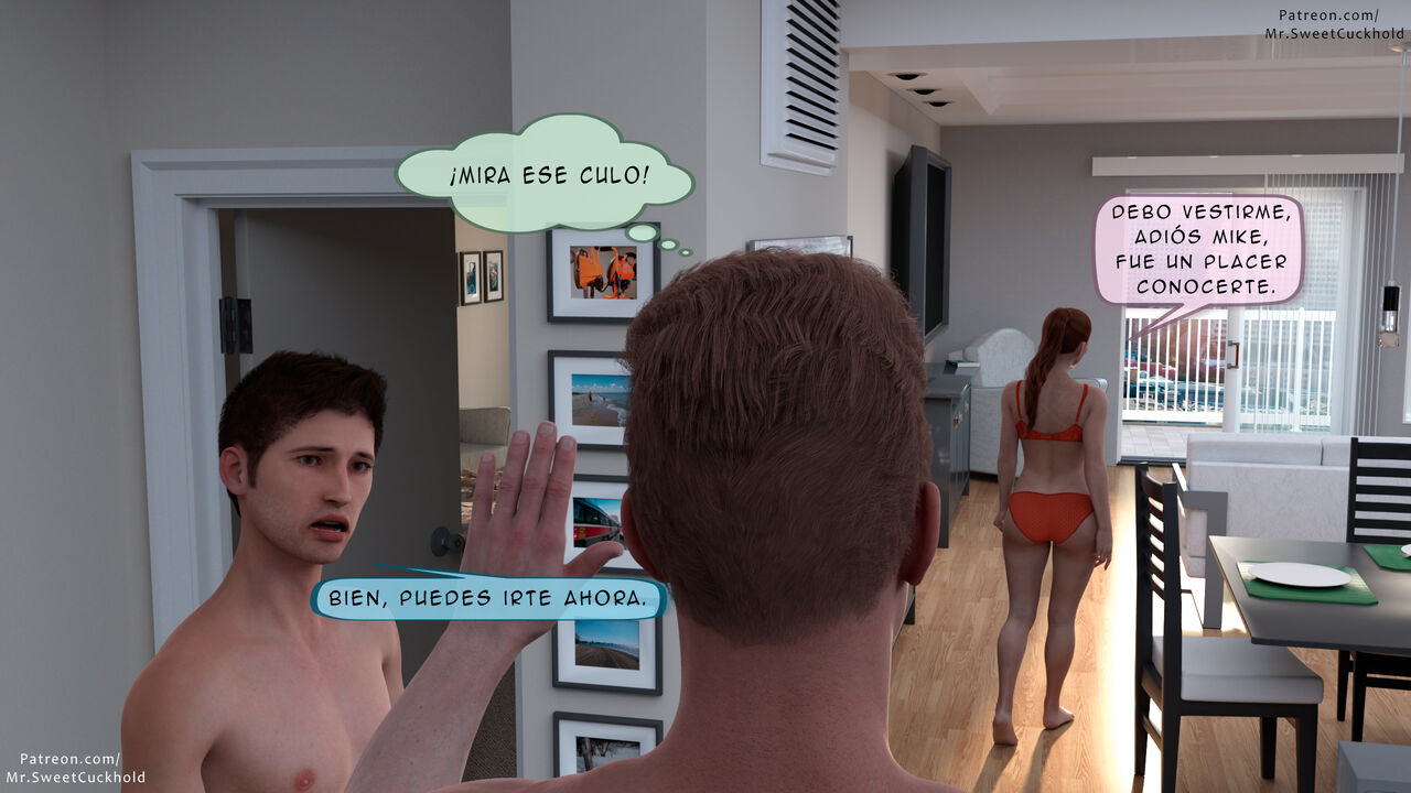 [Mr.SweetCuckhold] Mucho MAS GRANDE que mi NOVIO parte 1 (Comic Porn)