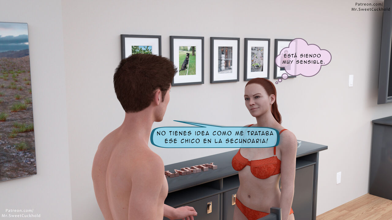 [Mr.SweetCuckhold] Mucho MAS GRANDE que mi NOVIO parte 1 (Comic Porn)