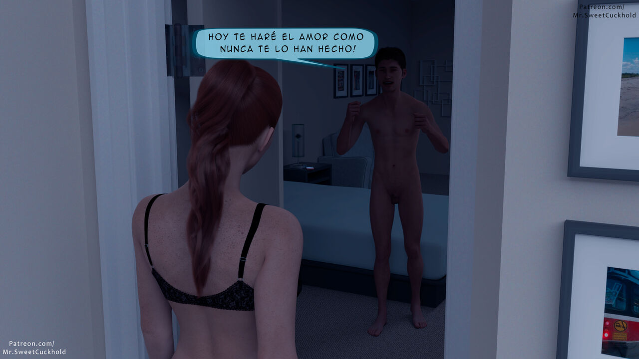 [Mr.SweetCuckhold] Mucho MAS GRANDE que mi NOVIO parte 1 (Comic Porn)