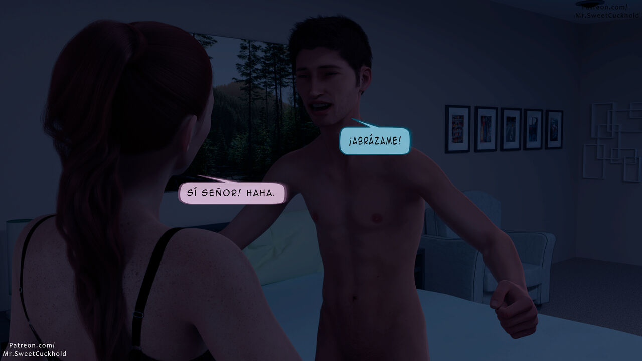 [Mr.SweetCuckhold] Mucho MAS GRANDE que mi NOVIO parte 1 (Comic Porn)