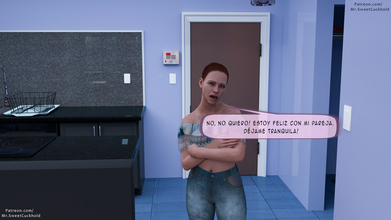 [Mr.SweetCuckhold] Mucho MAS GRANDE que mi NOVIO parte 1 (Comic Porn)