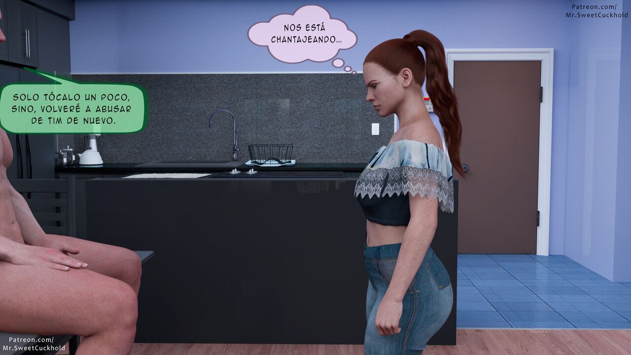 [Mr.SweetCuckhold] Mucho MAS GRANDE que mi NOVIO parte 1 (Comic Porn)