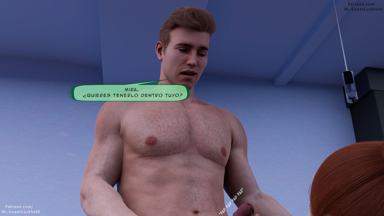[Mr.SweetCuckhold] Mucho MAS GRANDE que mi NOVIO parte 1 (Comic Porn)
