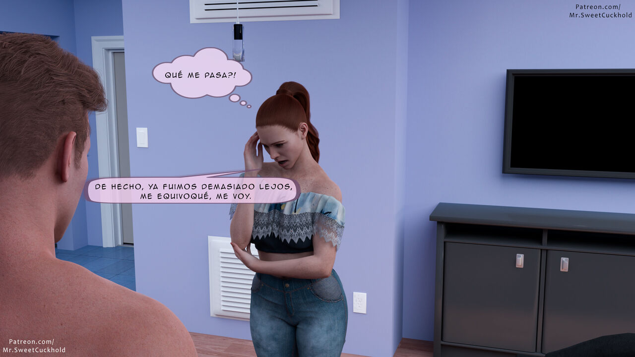 [Mr.SweetCuckhold] Mucho MAS GRANDE que mi NOVIO parte 1 (Comic Porn)