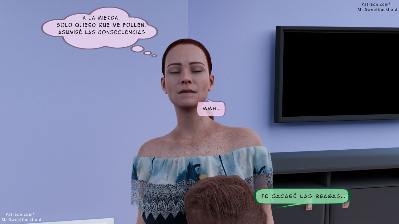 [Mr.SweetCuckhold] Mucho MAS GRANDE que mi NOVIO parte 1 (Comic Porn)