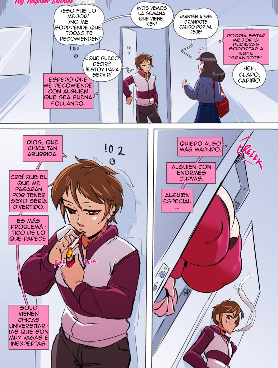 [Dsan] My NEIGHBOR Satchiko (Comic Porn)