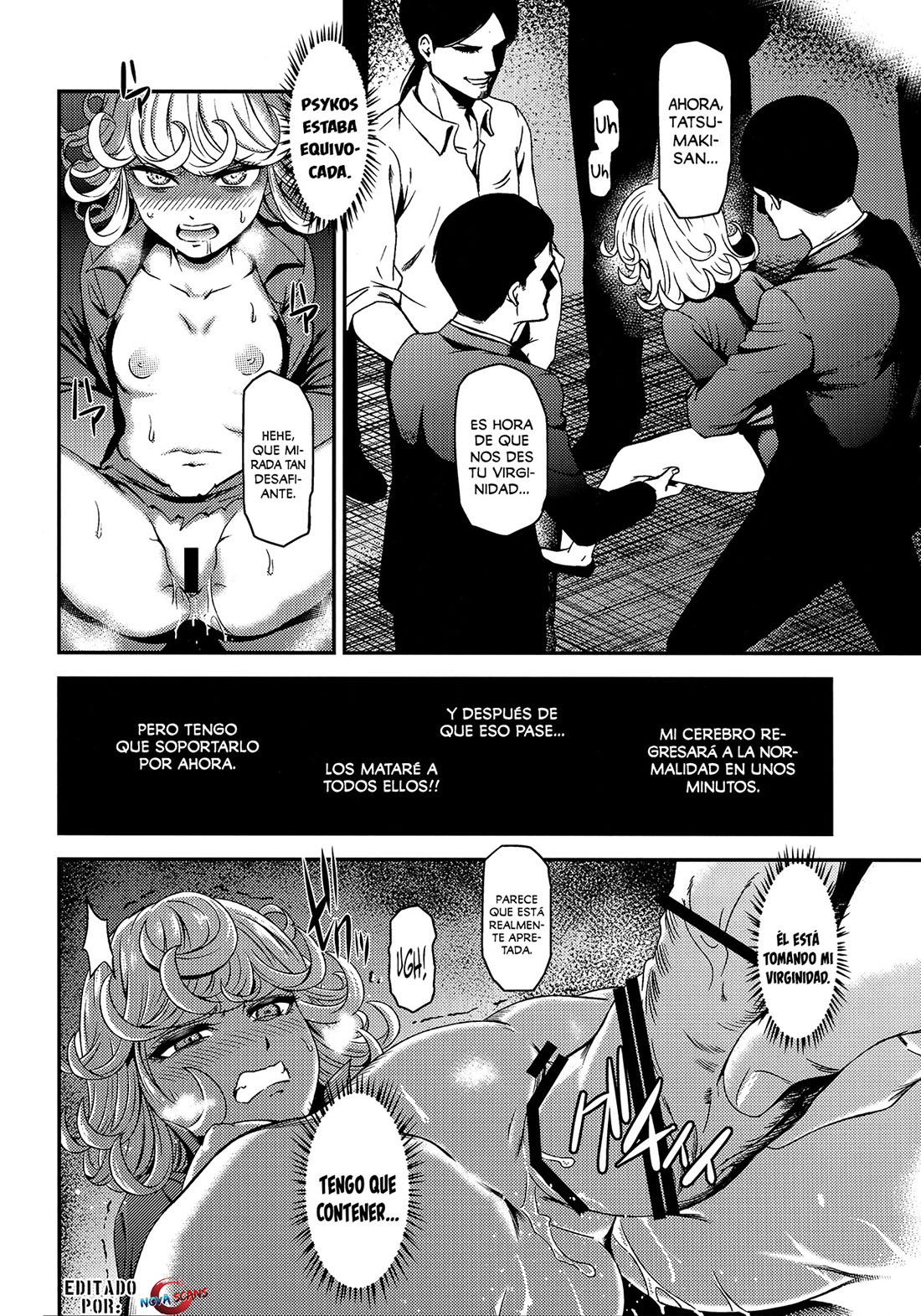 [Nyoro Nyorozou] ONE HURRICANE parte 3 (one punch man)