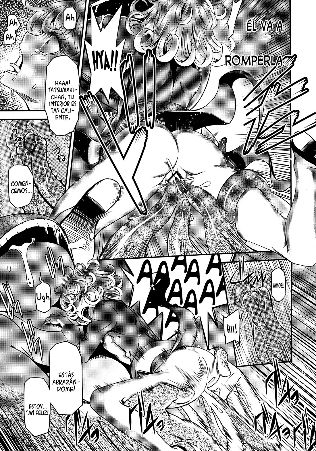 [Nyoro Nyorozou] ONE HURRICANE parte 3 (one punch man)
