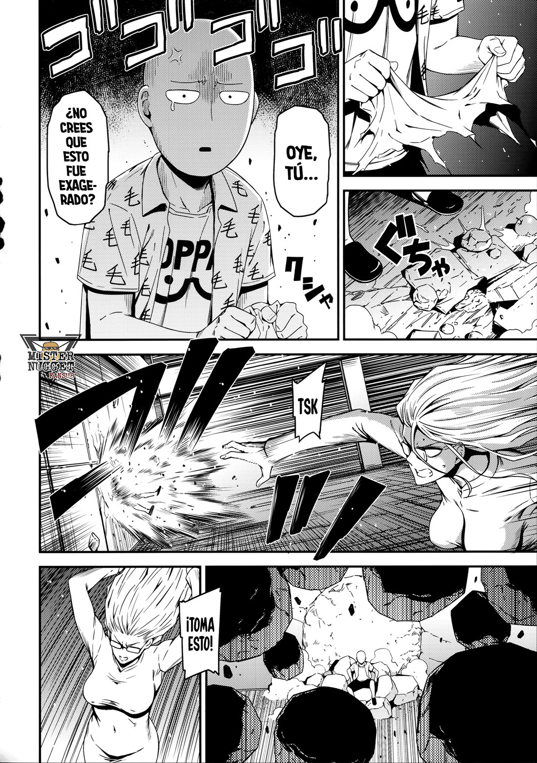 [Nyoro Nyorozou] ONE HURRICANE parte 3.5 (one punch man)