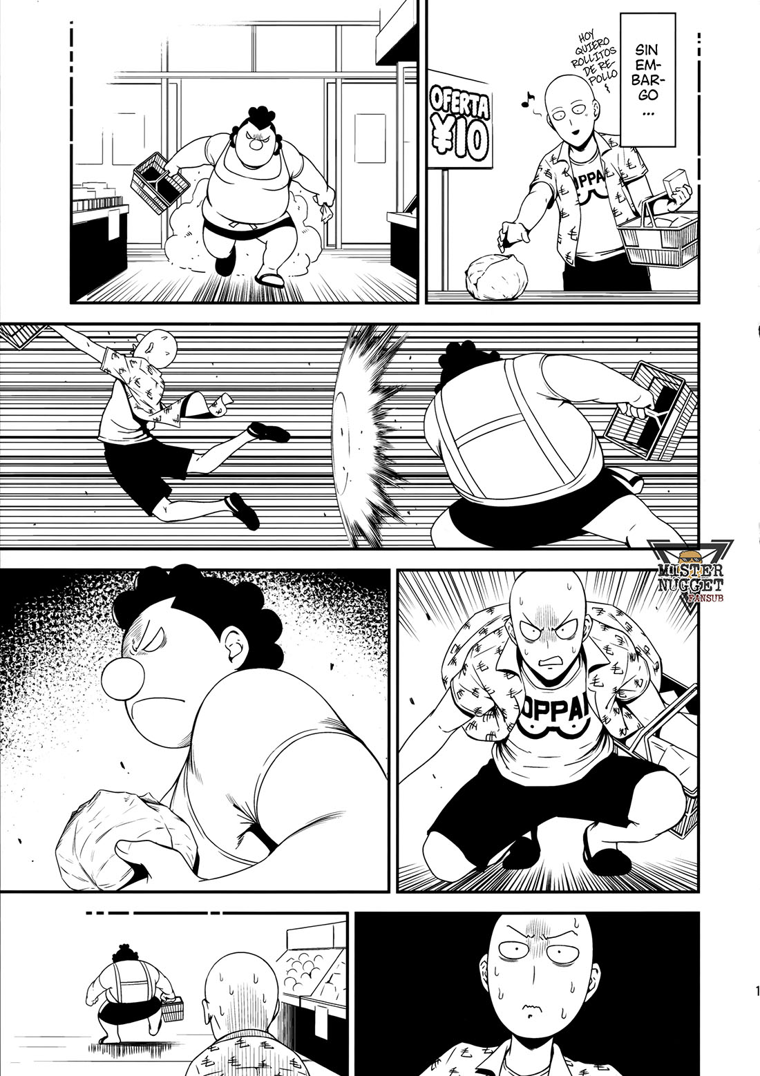 [Nyoro Nyorozou] ONE HURRICANE parte 3.5 (one punch man)