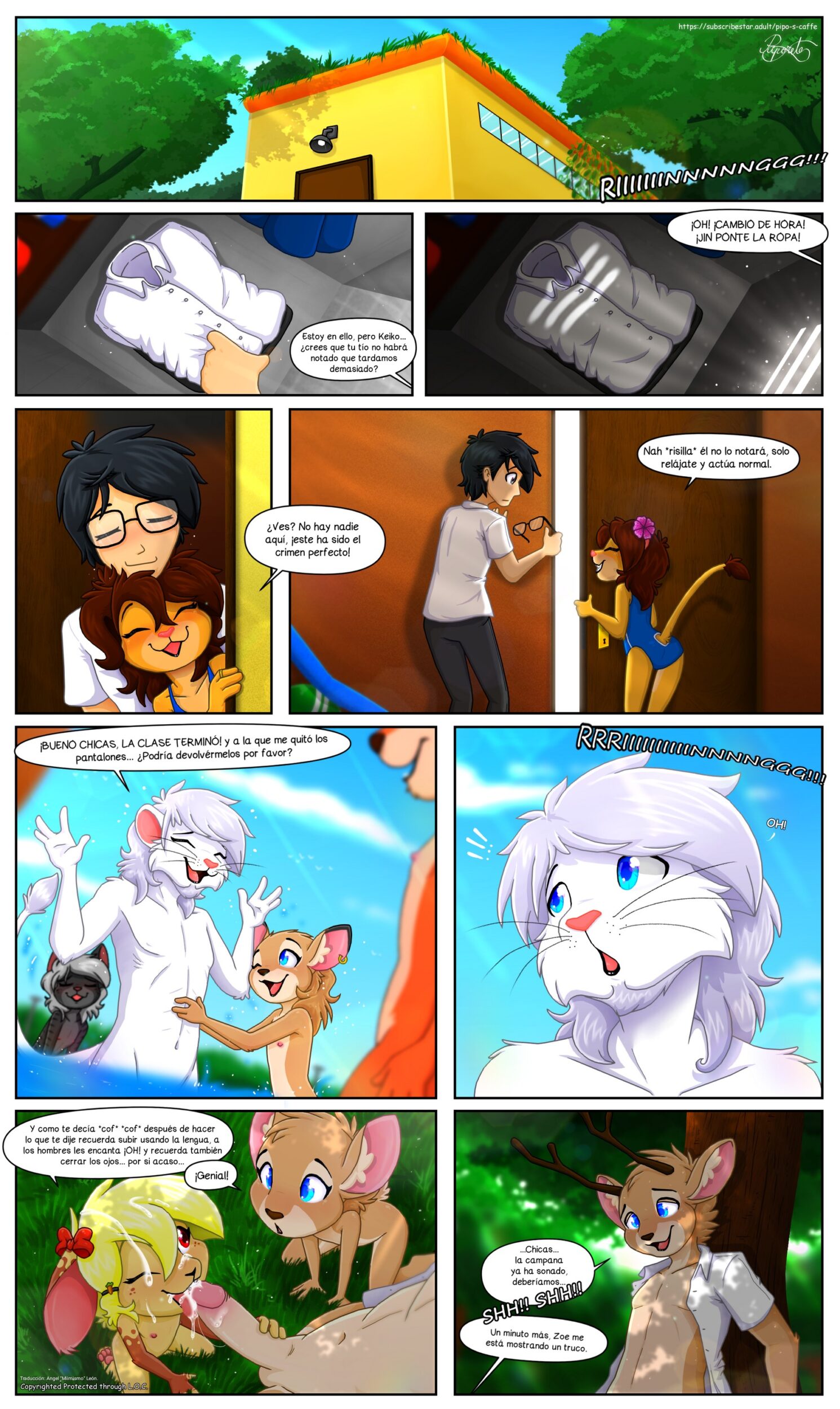 [Piporete] Keiko y Jin Libro 2 (Furry Porn)