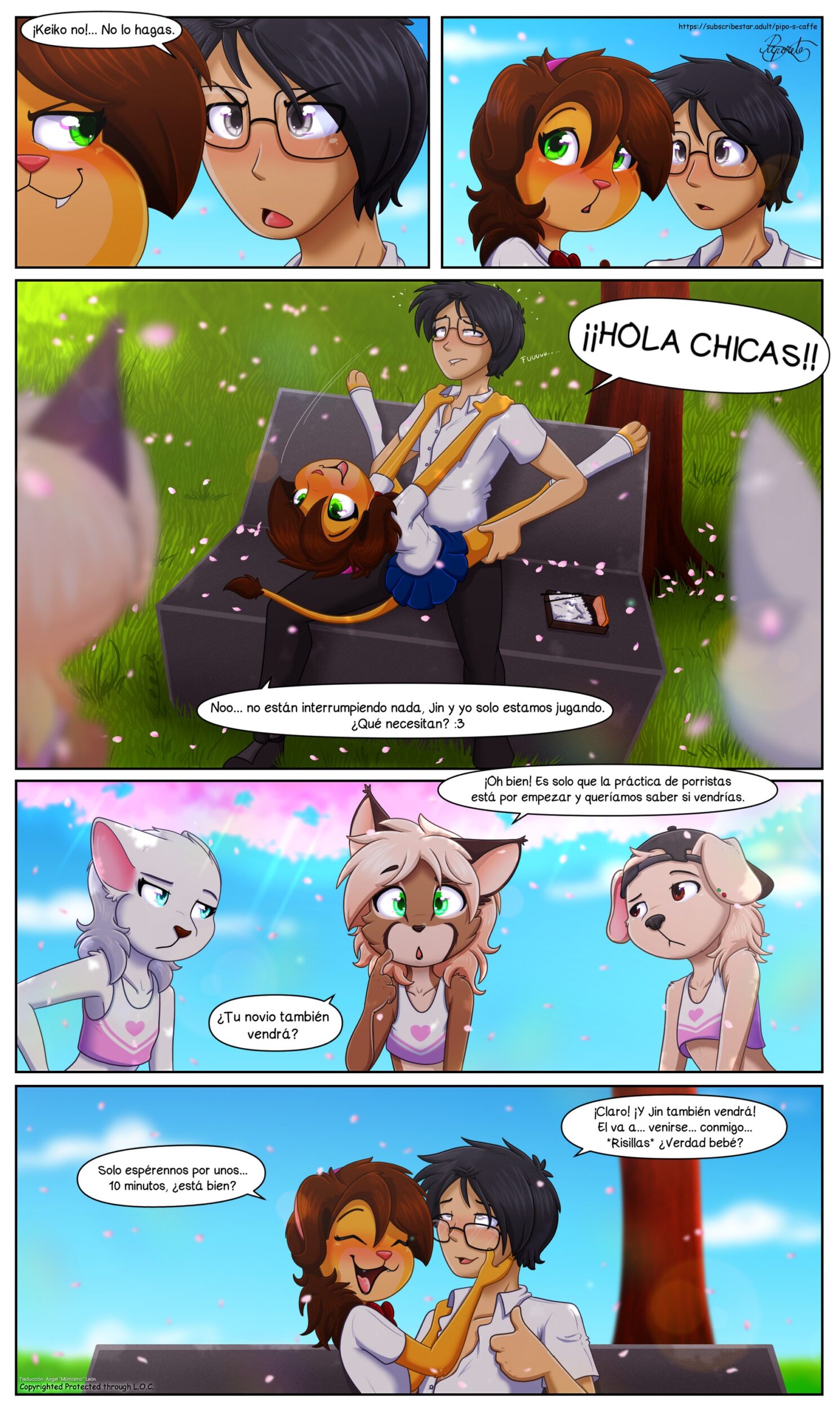 [Piporete] Keiko y Jin Libro 2 (Furry Porn)