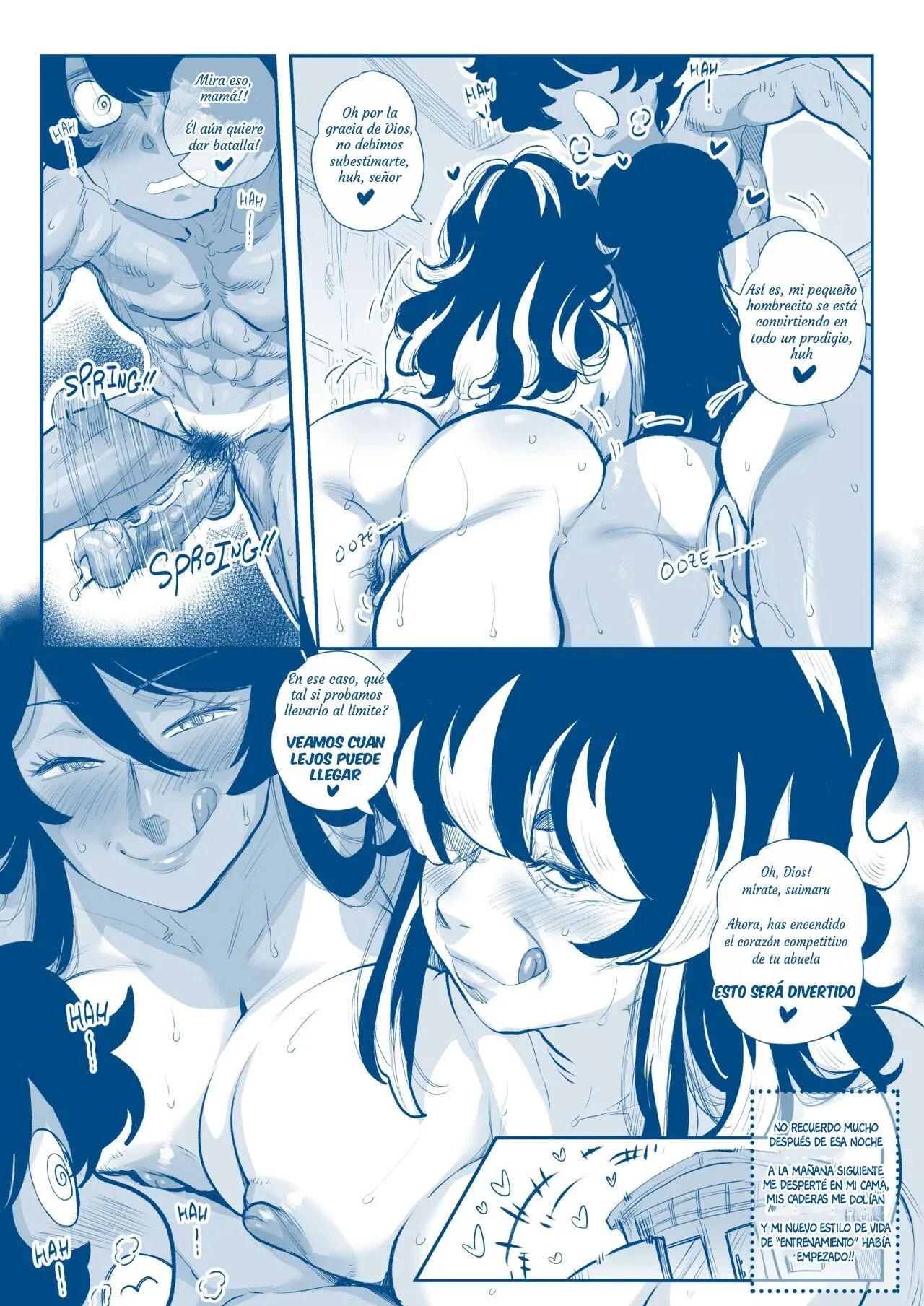 [Aarokira] TRAINING Flowing (Comic Porn)