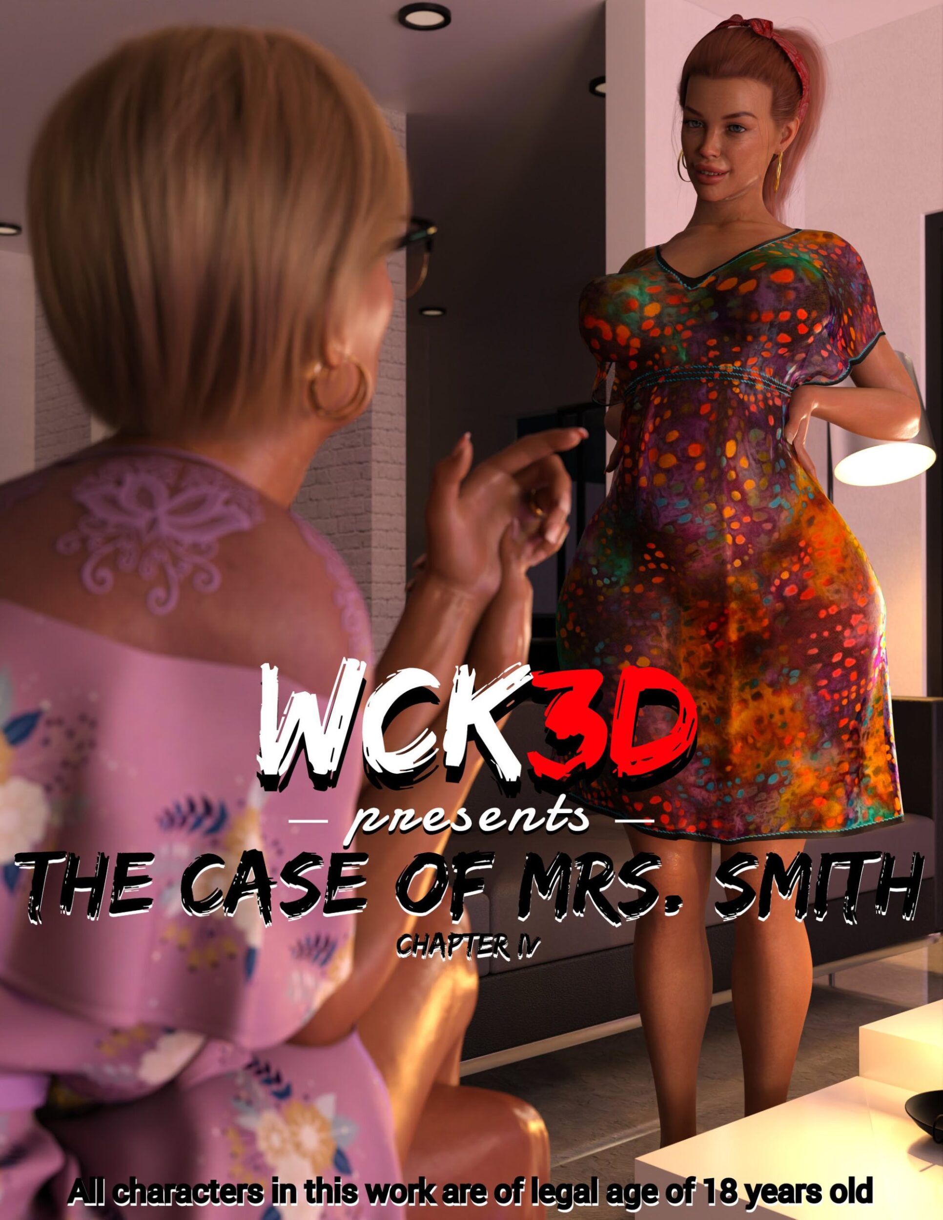 [Wck3D] The CASE of Mrs. SMITH parte 4 (Comic Porn)