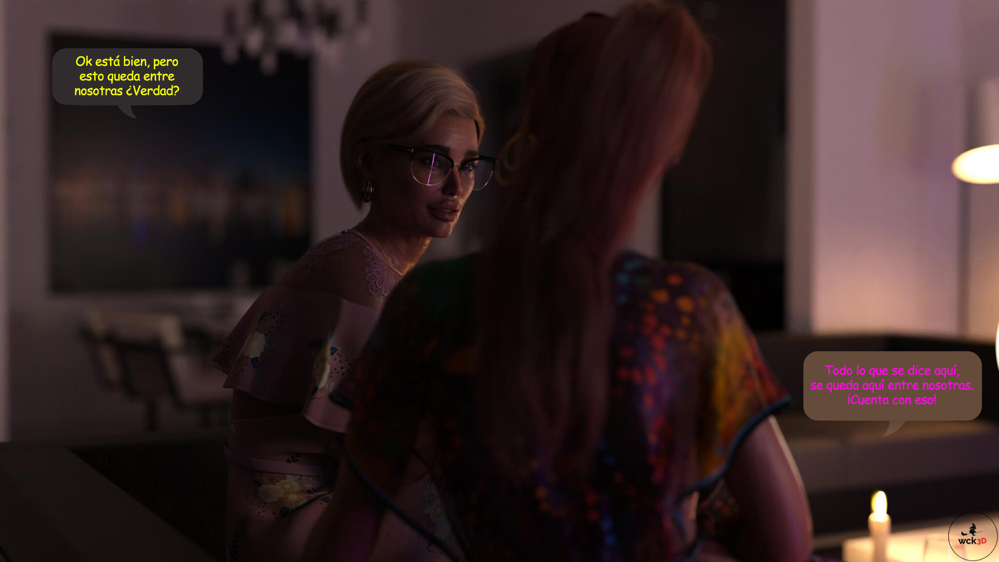 [Wck3D] The CASE of Mrs. SMITH parte 4 (Comic Porn)