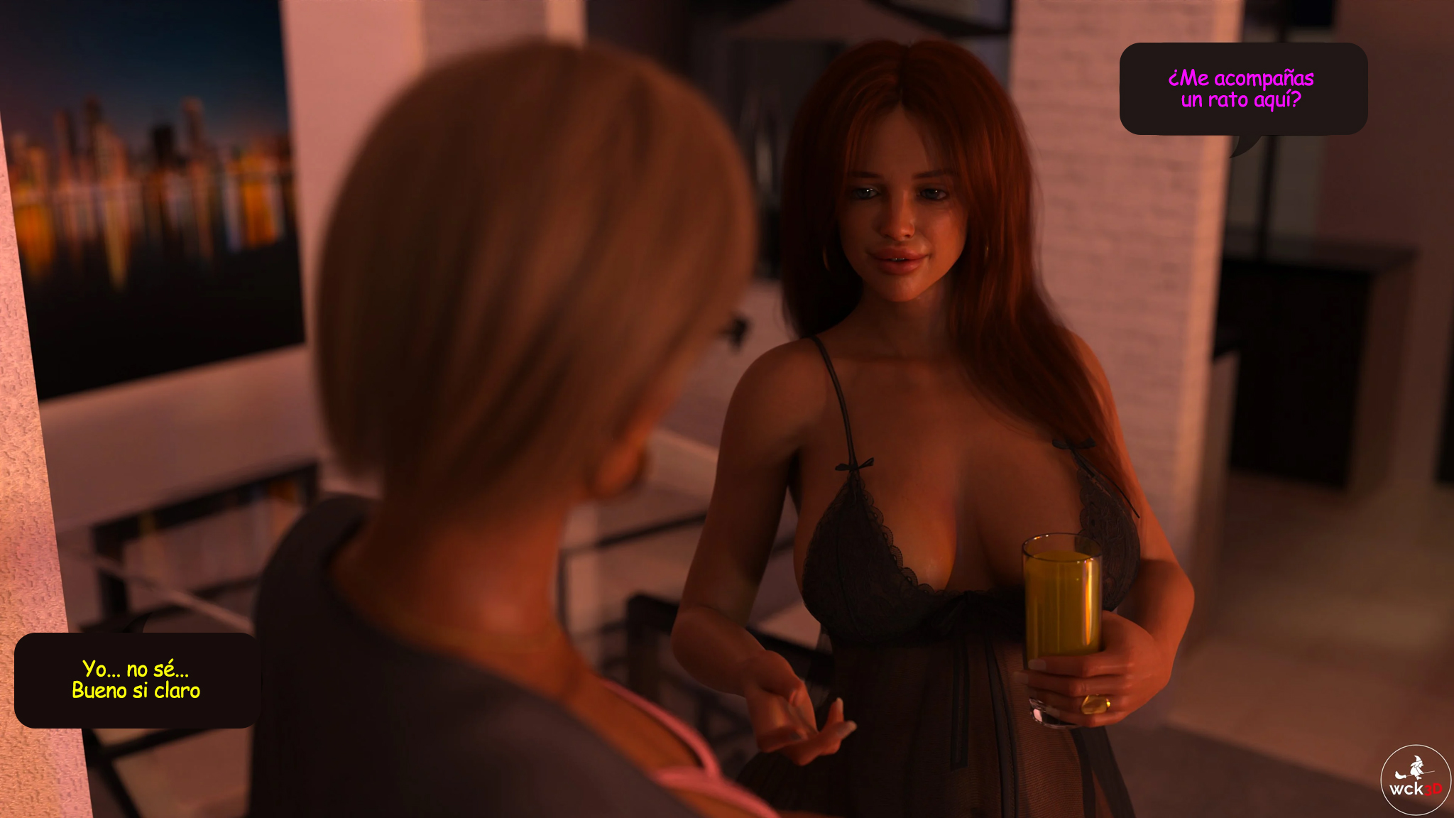 [Wck3D] The CASE of Mrs. SMITH parte 4 (Comic Porn)