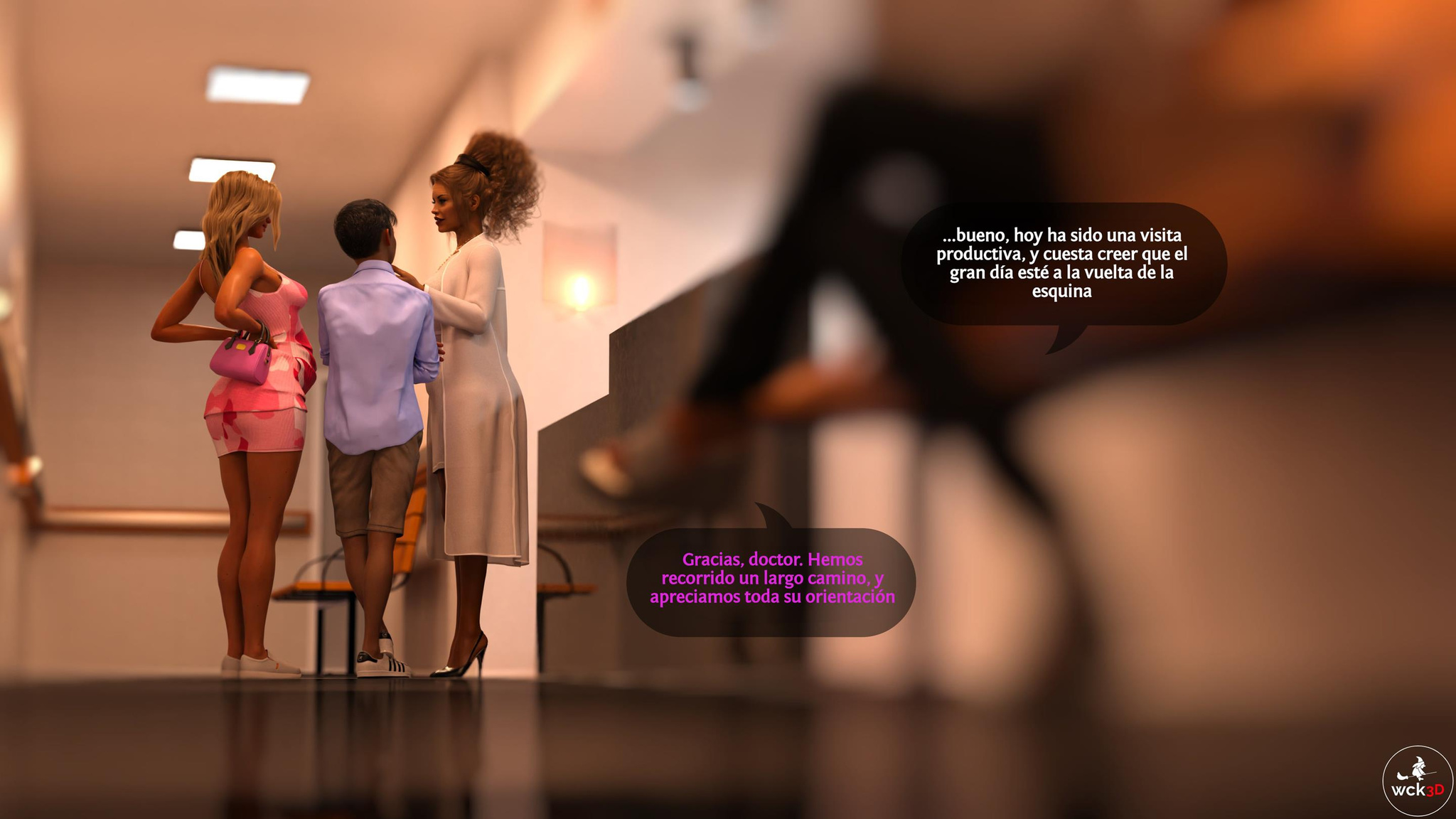 [Wck3D] The CASE of Mrs. SMITH parte 5 (Comic Porn)
