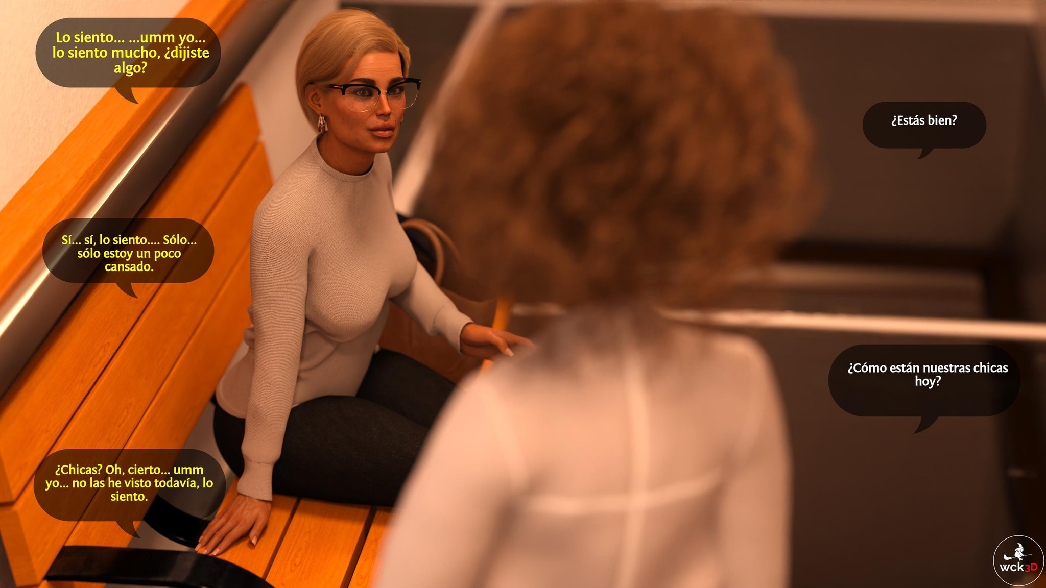 [Wck3D] The CASE of Mrs. SMITH parte 5 (Comic Porn)