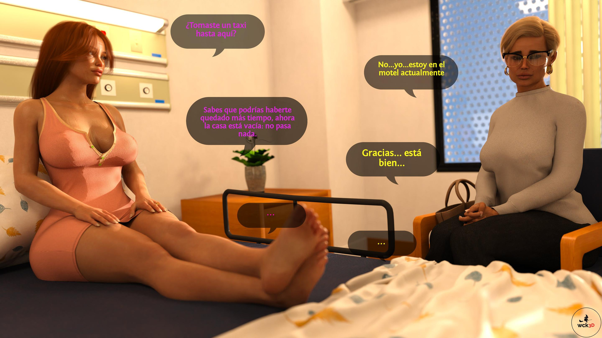 [Wck3D] The CASE of Mrs. SMITH parte 5 (Comic Porn)