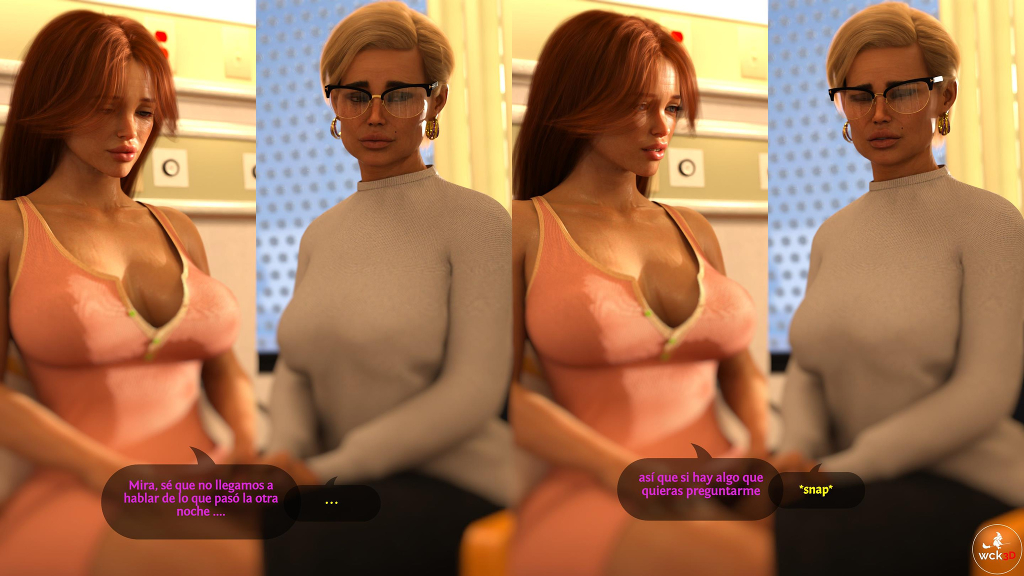 [Wck3D] The CASE of Mrs. SMITH parte 5 (Comic Porn)