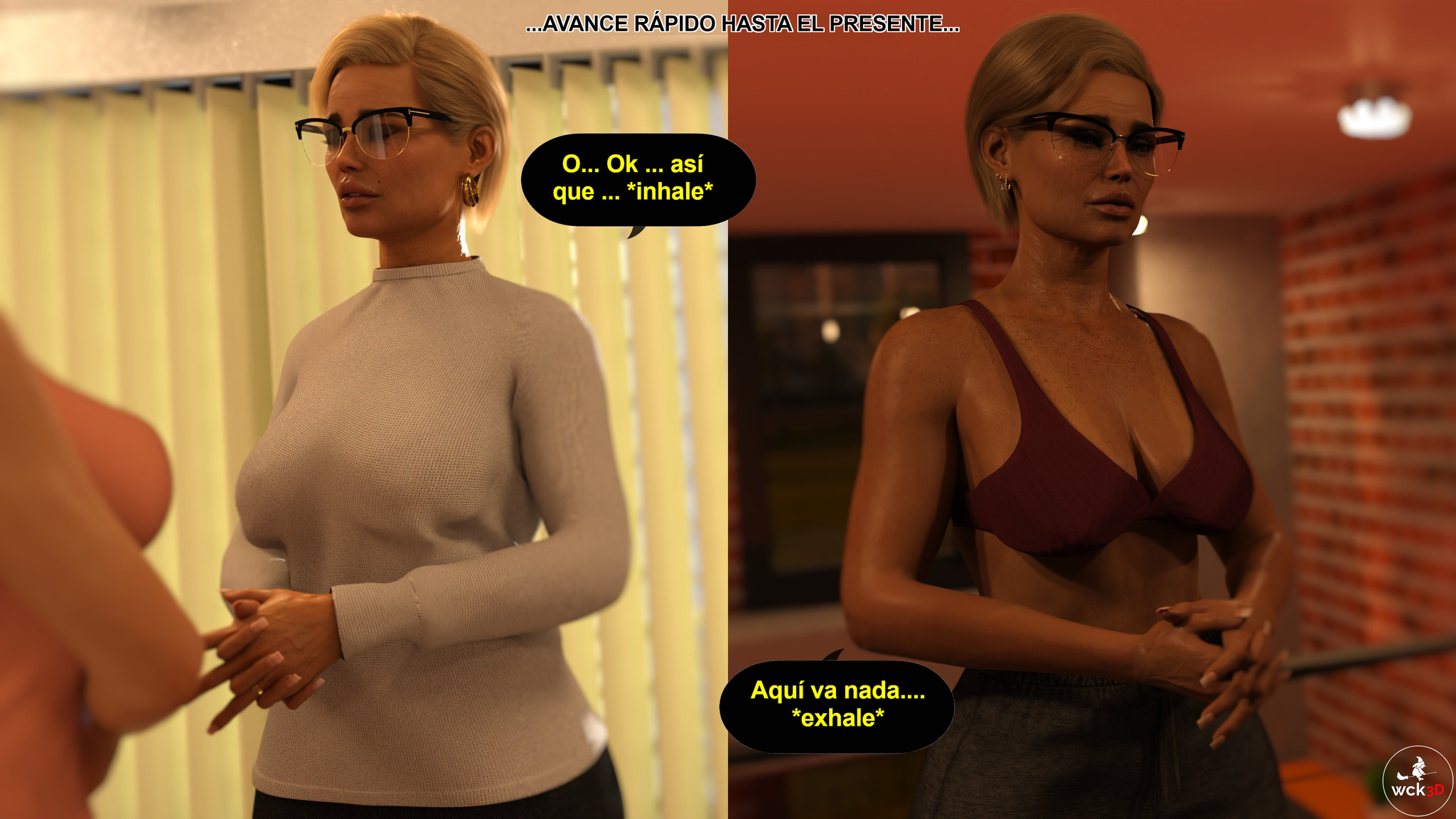 [Wck3D] The CASE of Mrs. SMITH parte 5 (Comic Porn)