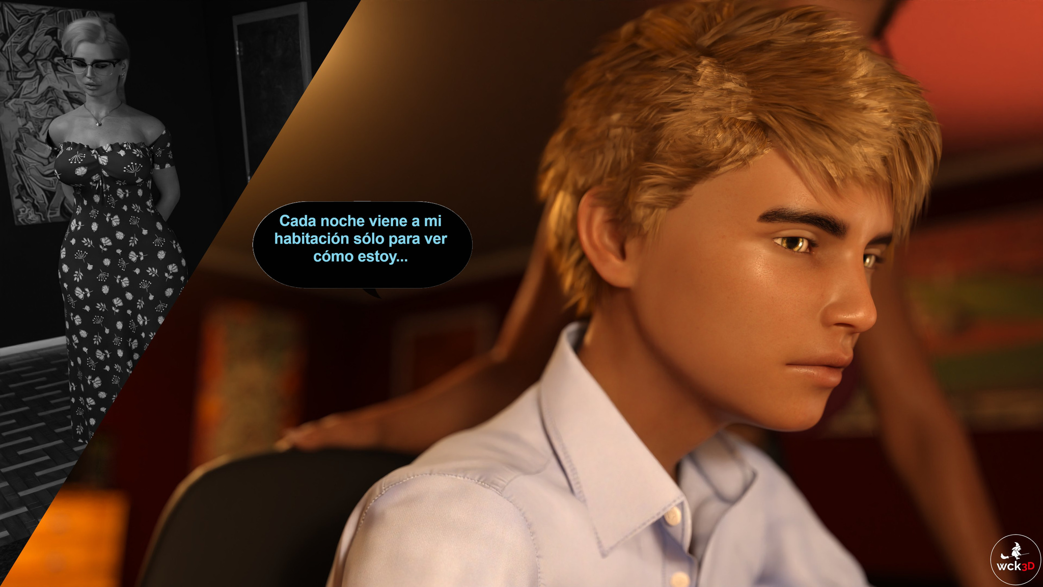 [Wck3D] The CASE of Mrs. SMITH parte 5 (Comic Porn)