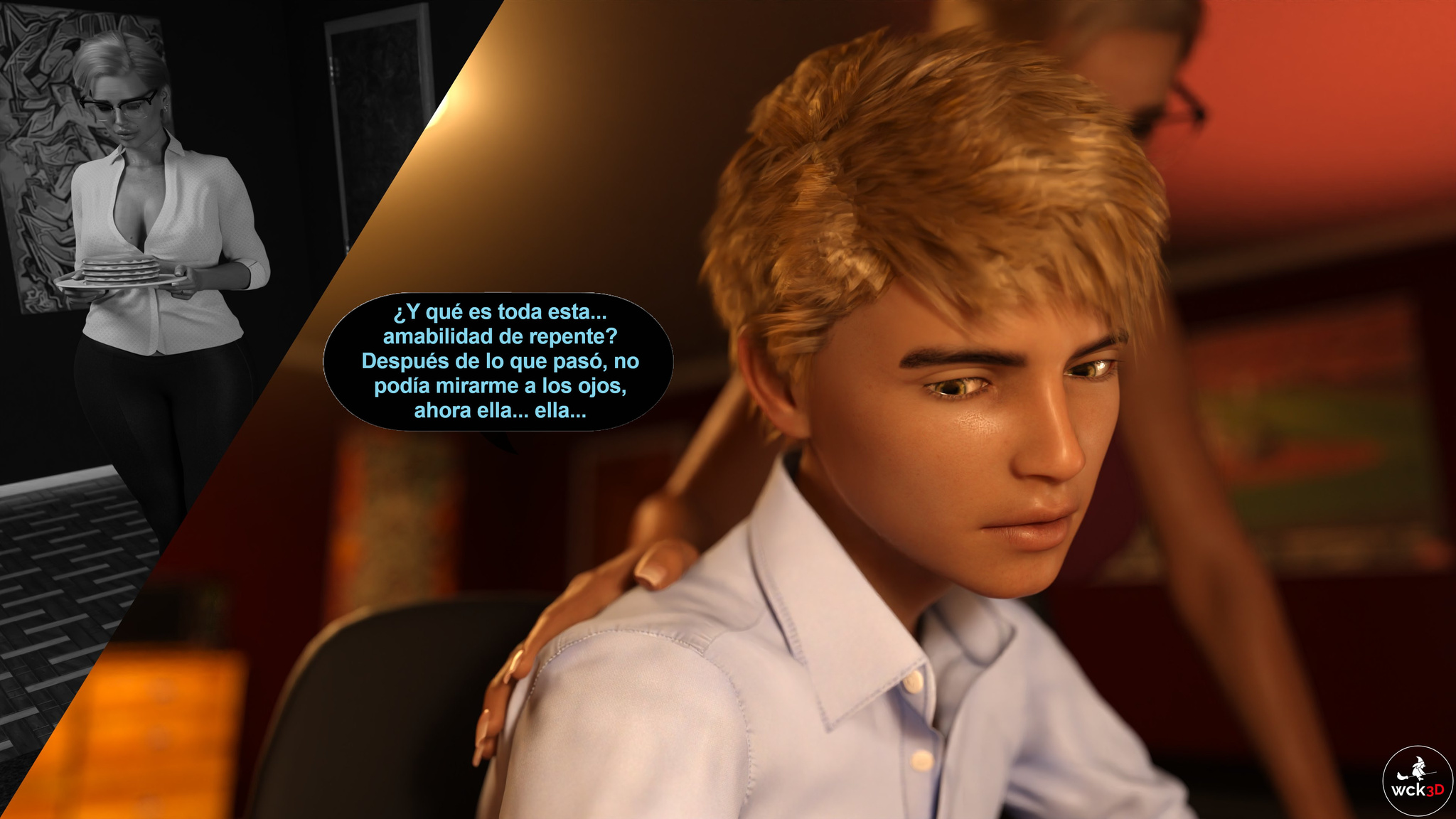 [Wck3D] The CASE of Mrs. SMITH parte 5 (Comic Porn)