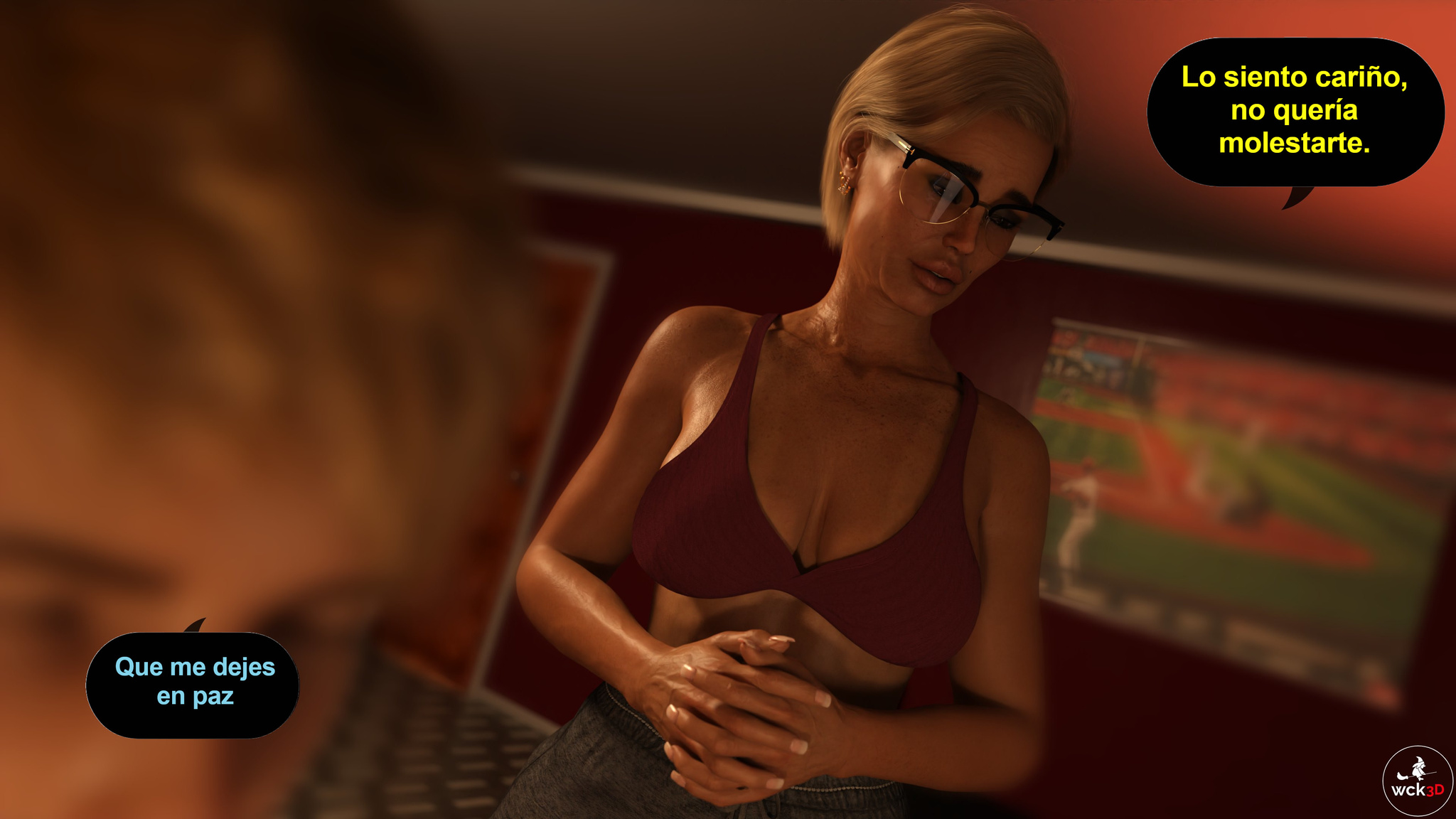 [Wck3D] The CASE of Mrs. SMITH parte 5 (Comic Porn)