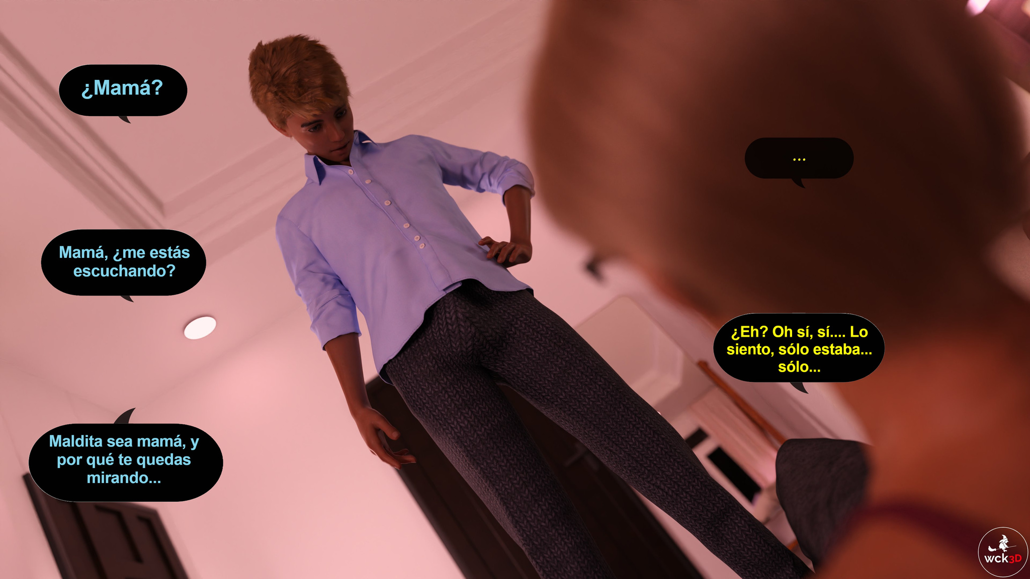 [Wck3D] The CASE of Mrs. SMITH parte 5 (Comic Porn)