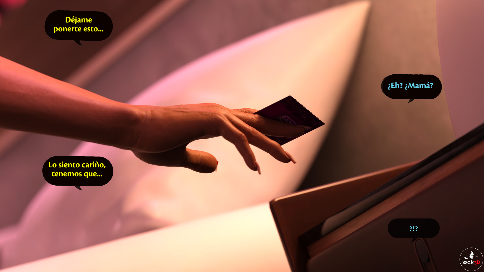 [Wck3D] The CASE of Mrs. SMITH parte 5 (Comic Porn)