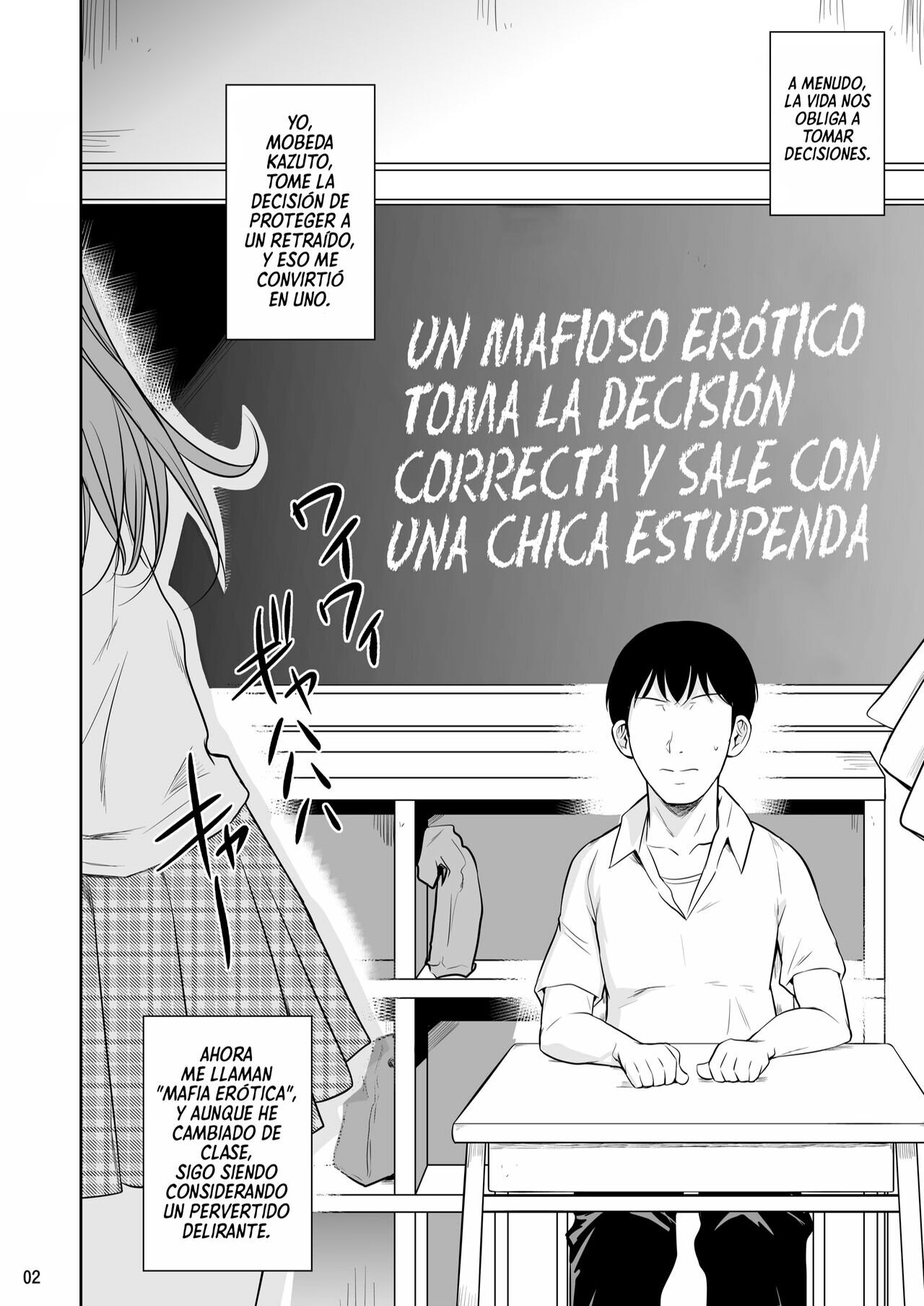 [Fuetakishi] Un MAFIOSO EROTICO toma la decision correcta y sale con una CHICA estupenda y tienen SEXO parte 1 (Comic Porn)