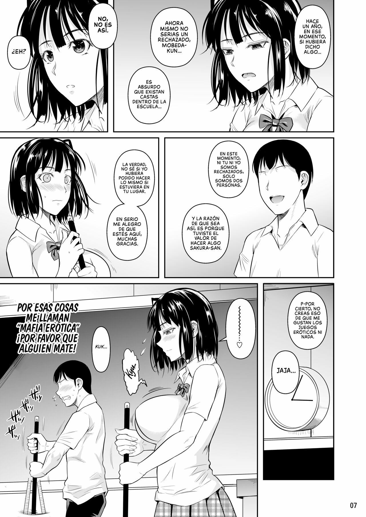 [Fuetakishi] Un MAFIOSO EROTICO toma la decision correcta y sale con una CHICA estupenda y tienen SEXO parte 1 (Comic Porn)