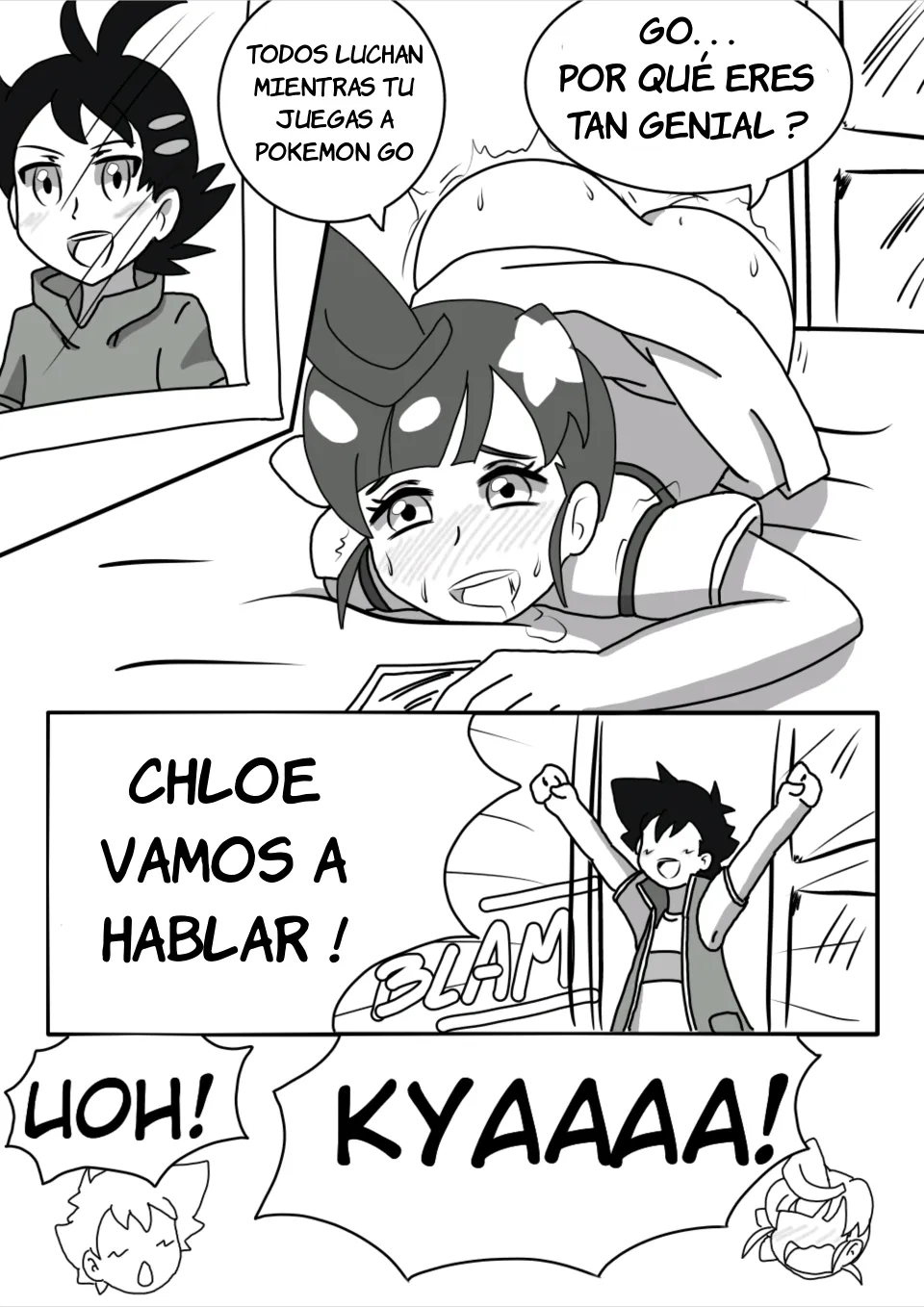 [Maoukouichi] Charla diaria de Ash y Las Chicas 2 (Pokémon Journeys)