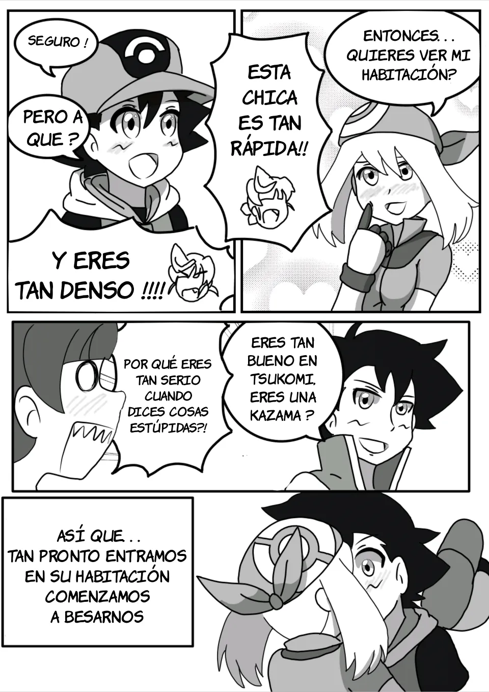 [Maoukouichi] Charla diaria de Ash y Las Chicas 2 (Pokémon Journeys)
