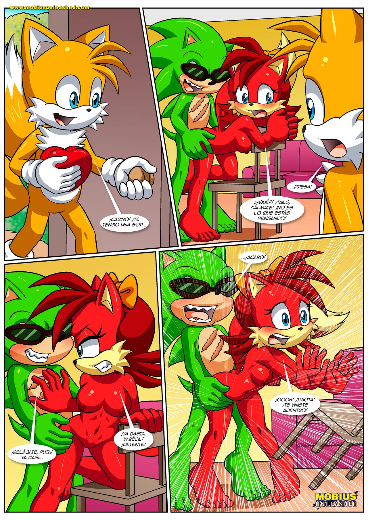 [Palcomix] Let Me Love You (Sonic the Hedgehog)