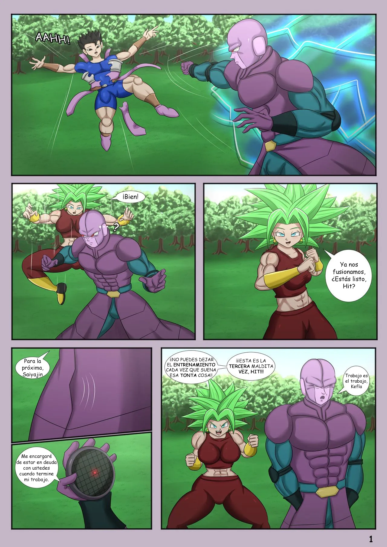 [Magnificent Sexy Gals] Tensiones de Batalla (Dragon Ball Super)