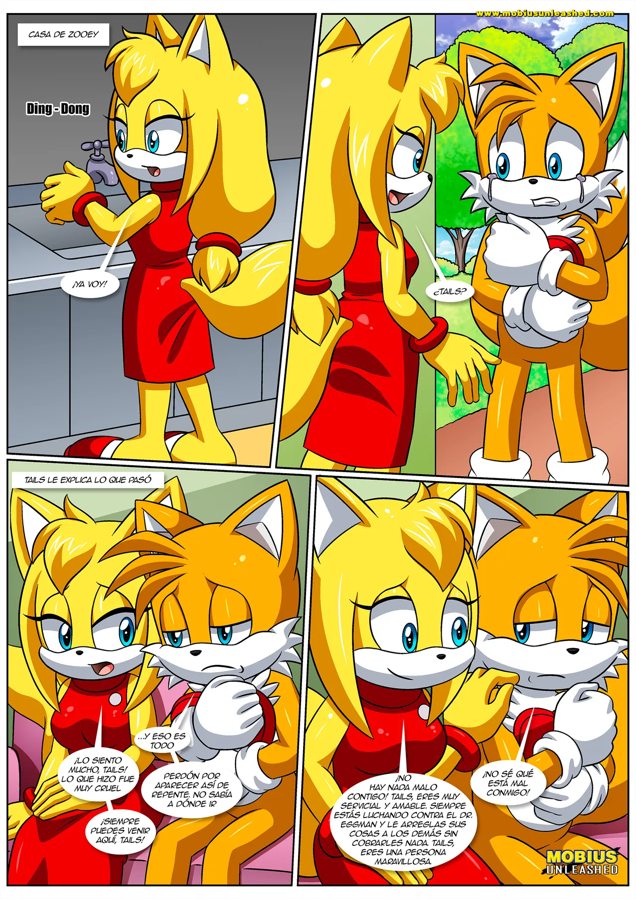 [Palcomix] Let Me Love You (Sonic the Hedgehog)
