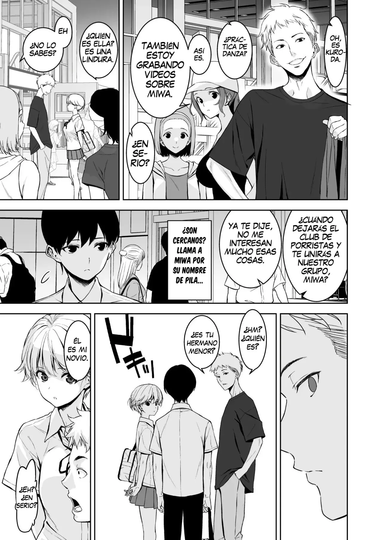 Binyuu no Kanojo ga Iru no ni Taisoubu no Bakunyuu ga Sasottekuru 2｜Tengo una novia con unos pechos preciosos, pero la chica con pechos grandes del club de gimnasia me está tentando 2