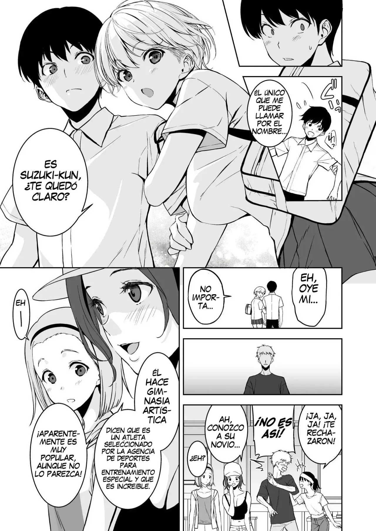 Binyuu no Kanojo ga Iru no ni Taisoubu no Bakunyuu ga Sasottekuru 2｜Tengo una novia con unos pechos preciosos, pero la chica con pechos grandes del club de gimnasia me está tentando 2